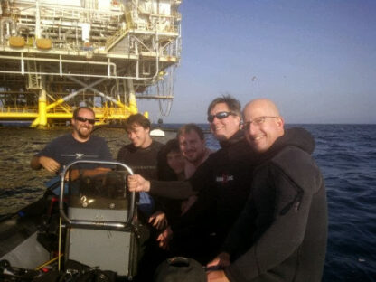 Nicholas Meyler on a sea adventure